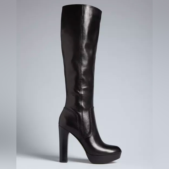 MICHAEL Michael Kors Tall Platform Boots - Lesly High-Heel - Picture 2 of 10